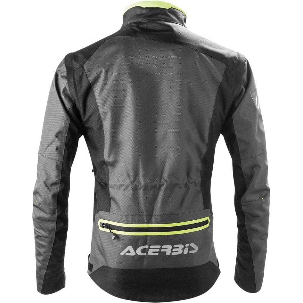 Acerbis Adults Enduro One Off Road Green Lane Motor Bike Jacket Black