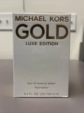 Michael Kors GOLD LUXE EDITION EDP Spray Womens 3.4 FL OZ/100 ML NIB RARE SEALED