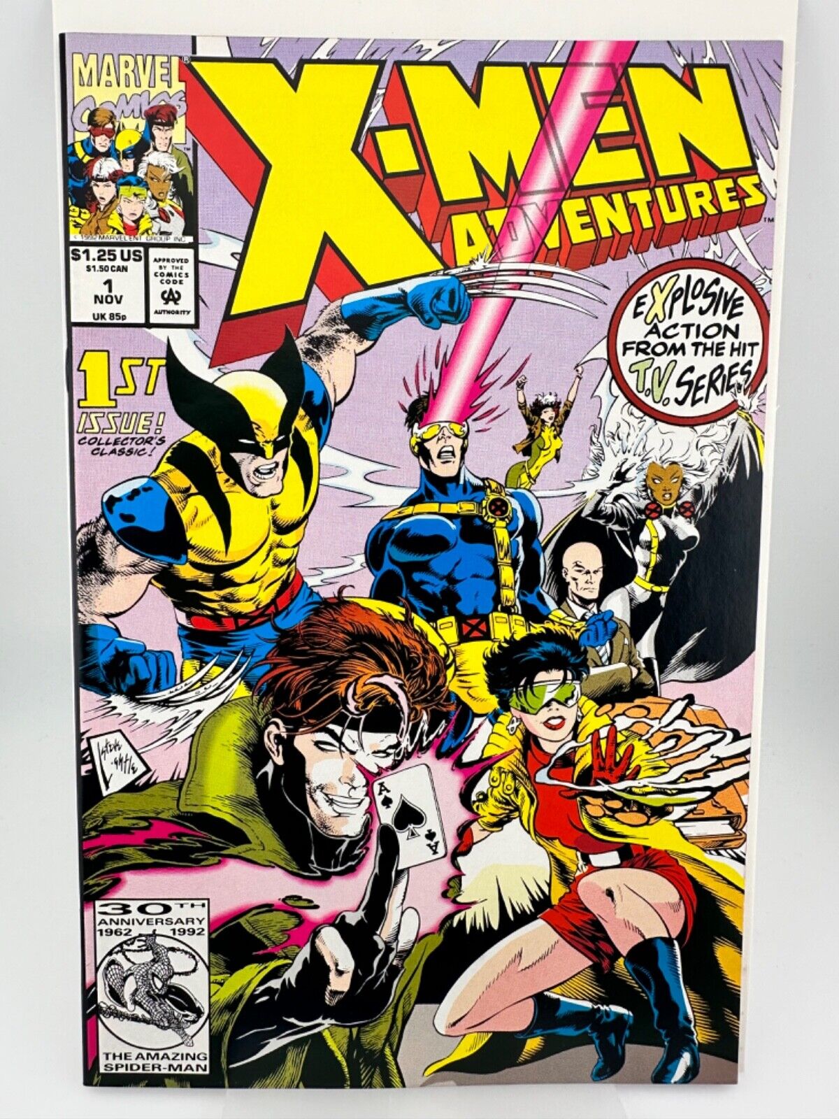 X-Men Adventures #1 - 1992 First Appearance of Morph Marvel Comics