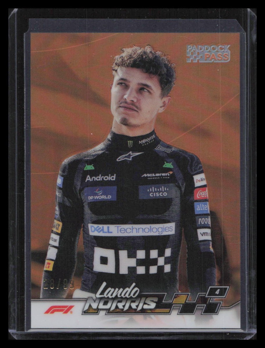 その他 2024 Topps Paddock Pass F1 Lando Norris 2024 Paddock Pass Lando Norris Power Packed | eBay