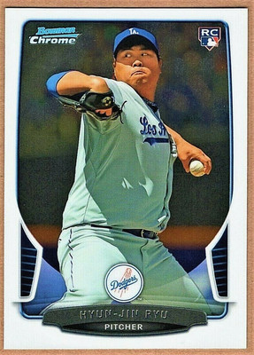 Hyun-Jin Ryu - 2013 Bowman Chrome Draft RC