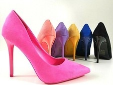 Scarpe da donna eleganti decoltè decollete con tacchi a spillo altissimi sexy 38