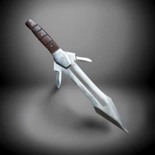 Handmade D2 Steel Warrior Knife , Handcrafted Full Tang Star Trek Klingon Knife