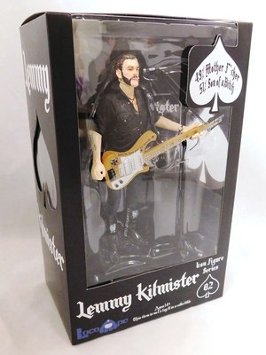 Motorhead Lemmy Kilmister 6-inch Action Figure with Stand, Bass