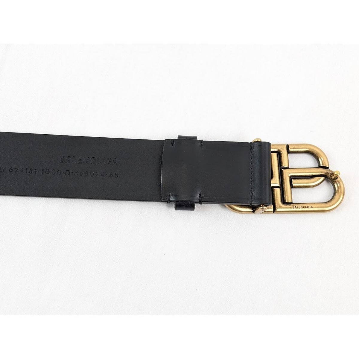 Balenciaga , BB Extra Large Belt in Black BNWB 85 | eBay