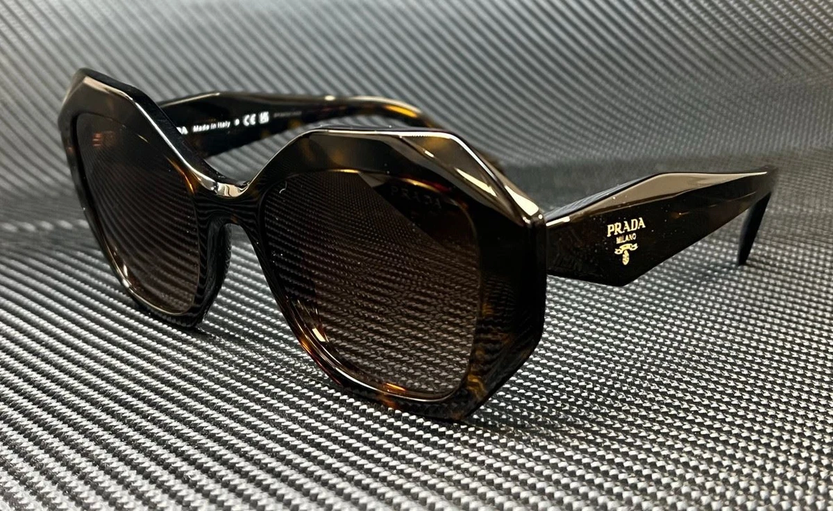 prada havana brown gradient sunglasses