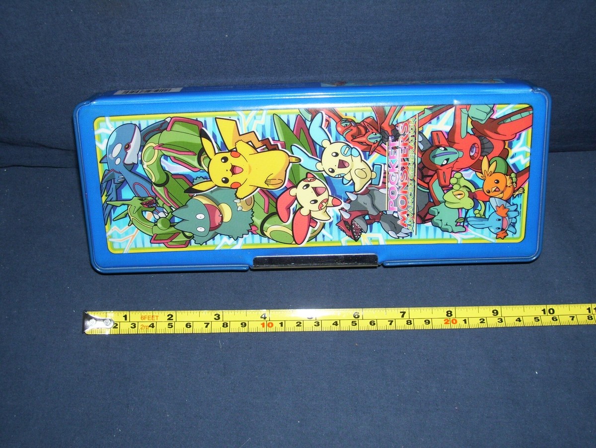 Pokemon Pocket Monsters Advanced Generation Pencil Case Used