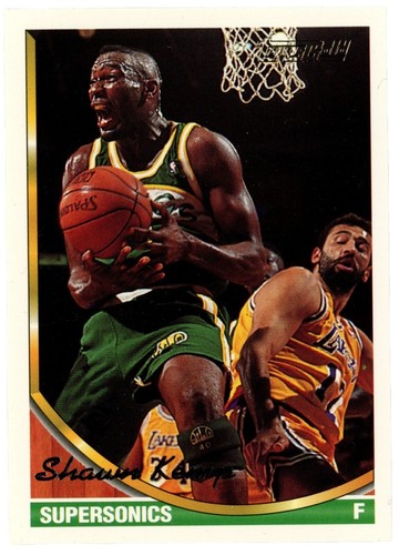 Shawn Kemp #40 1997 Upper Deck Seattle SuperSonics Basketball Card