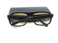 Lunettes De Soleil Vintage Persol Ratti – Monture Pilote Années 50 – Noir – Italie – Homme