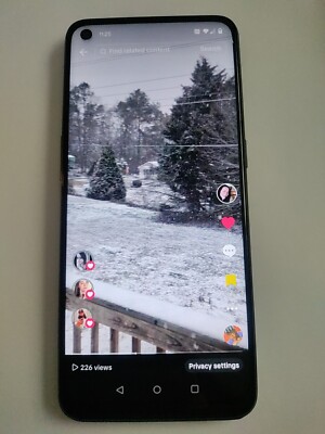 OnePlus Nord N10 5G - 128 GB - Black (Unlocked) Tik Tok App