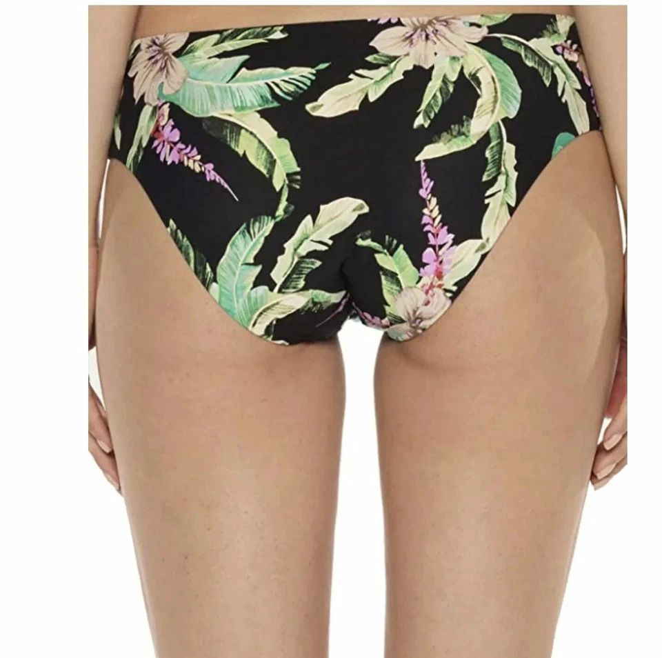 Isabella Rose Floral Print Cut-Out Swim Bottom Separates L141252 Womens Size M - Image 2 of 2