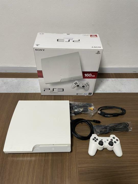 PLAYSTATION 3 160GB Classic White PS3 SONY CECH-3000A LW boxed