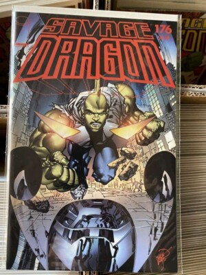 Savage Dragon #176 Von Erik Larsen Sinister Low Aufdruck Run Bild Comics N. / M