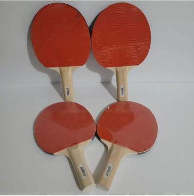 4 Prince Ping Pong Table Tennis Rackets