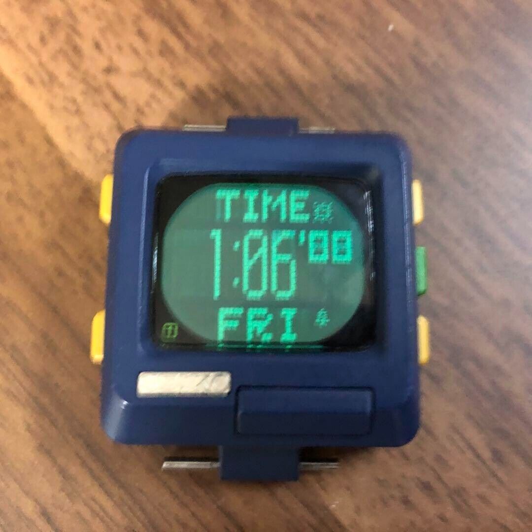SEIKO TIMETRON W853-4000 QUARTZ Navy Blue Digital Watch SEIKO TIMETRON W853-4000 QUARTZ Navy Blue Digital Watch
