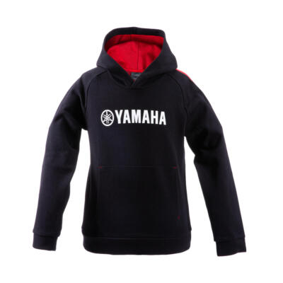 Original Yamaha 2023 REVS Kinder schwarz Kapuzenpullover