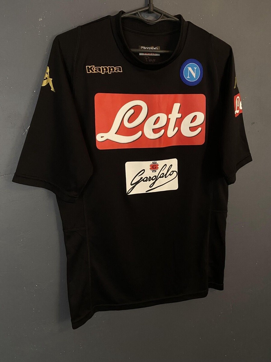 PLAYER ISSUE KAPPA MENS SSC NAPOLI 2016/2017 SOCCER FOOTBALL SHIRT