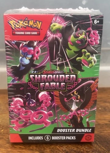Pokémon TCG Scarlet & Violet Shrouded Fable Booster Bundle 6 x Packs Sealed
