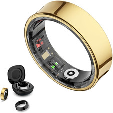 Smart Ring Health Tracker, Smart Rings for Men Women, No Subscription Required