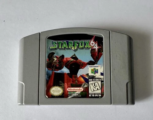 Star Fox 64 (Nintendo 64, 1997) N64 Authentic Cartridge Tested Works 15%OFF