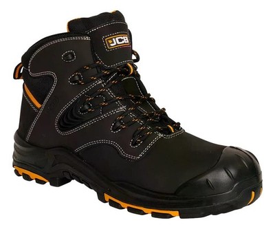 Herren JCB Baggerschuh Verbundkappe Zwischensohle S3 Sicherheit Arbeit Stiefeletten Größen 7 bis 13