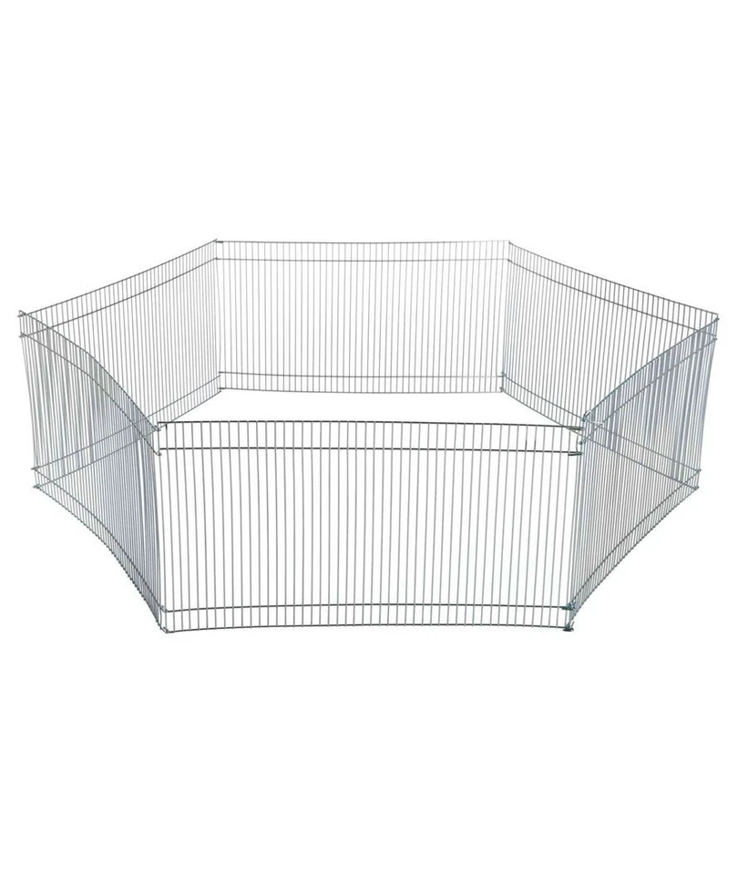 Metallzaun 6 Elemente 48x25cm für Kaninchen und Nager Trixie  - Bild 1 von 1