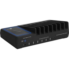 SIIG 10-Port USB-A/C & Wireless Charging Station 150W