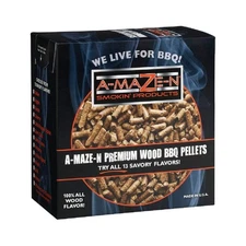 100% Premium Wood BBQ Smoker Pellets, Apple, 2 Pounds (AMNP2-SPL-0002)