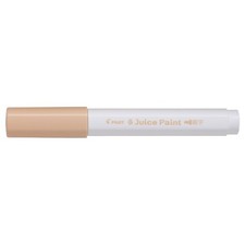 Pilot Water Based Pen Juice Paint Fine Point Round Core Pale Orange 5 Pieces