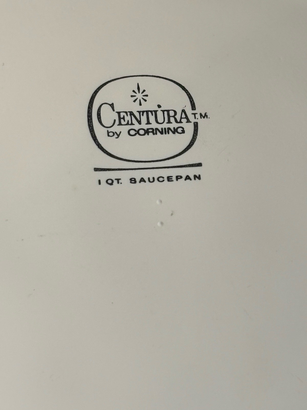 Corning Centura 1 Qt White Sauce Pan Casserole With Lid