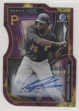 2015 Bowman Chrome Vapor 18/25 Gregory Polanco #SN-GP Auto 0az