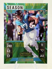 2024 Panini Contenders Evan Engram Season Ticket Green Holo
