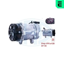 ERA 670064 Klimaanlage Klimakompressor PAG 46 R134a für VW Golf IV Schrägheck