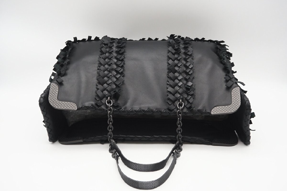 Bottega Veneta Leather Chain Tote Bag Good Condition thumbnail 5