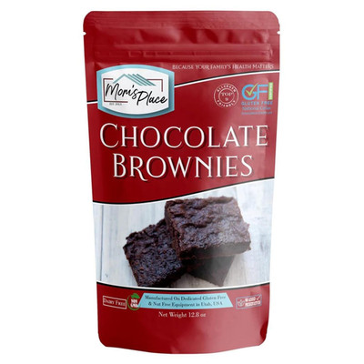 Chocolate Brownie Mix, Dessert Baking, Easy to Make, 9 Servings, Nut Free, Dairy