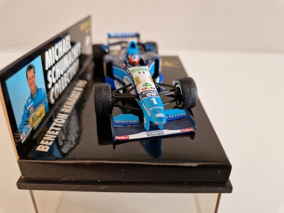 Minichamps 1/43 Benetton Renault B195 M. Schumacher - Gp Belgio 1995 - MSC 20 - Immagine 2 di 4
