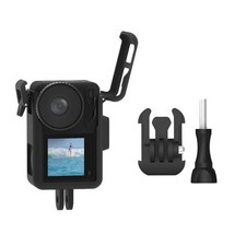 Quick Release Protective Frame Case Cover with Cold Shoe for DJI Osmo Action 3