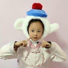 Plush Hat Teapot Novelty Soft Costume Accessories Cartoon Headgear for Festival