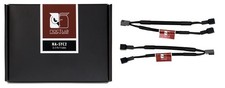 Noctua 3 Pin Black Y Splitter Cable For Running Two Fans On One Header