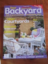 MAGAZINE YOUR BACKYARD VOL. 4,  NO. 1   GREAT * MUST SEE **