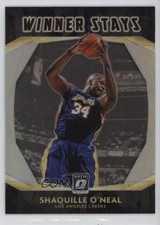2020-21 Panini Donruss Optic Winner Stays Holo Prizm Shaquille O'Neal #1 HOF ii1
