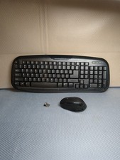 ONN Wireless Keyboard Optical Mouse 2.4GHz w/ USB Receiver Tested