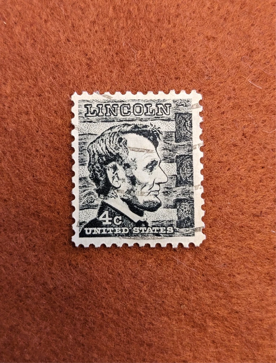 4 Cent Lincoln Stamp In Used Us Stamps (1901-Now) for sale | eBay
