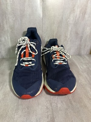 New Balance DynaSoft Nitrel v6 Athletic Running Shoes Mens Navy Flame Size 8.5