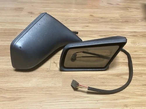1983-86 Ford Thunderbird Mercury Cougar Power Side Mirrors Pair Tested Working