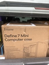 Fractal Design Define 7 Mini Black Solid FD-C-DEF7M-01 mATX Tower Case