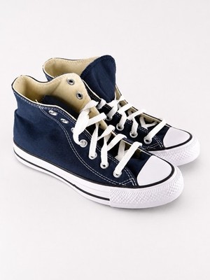 Size 5.5M- Converse Chuck Taylor All Star Lace Up Sneakers Navy Canvas