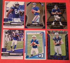 Daniel Jones PRIZM ROOKIE CARD SELECT RC Tyler Warren RC #1/113 ALEC PIERCE RC. rookie card picture