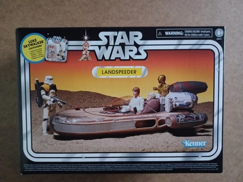 Star Wars The Vintage Collection Luke Skywalker’s Landspeeder Vehicle & Figure