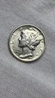 1941-P Mercury Dime - AU - About Uncirculated - 90% Silver